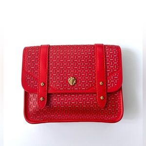 Anne Klein Red Crossbody Purse